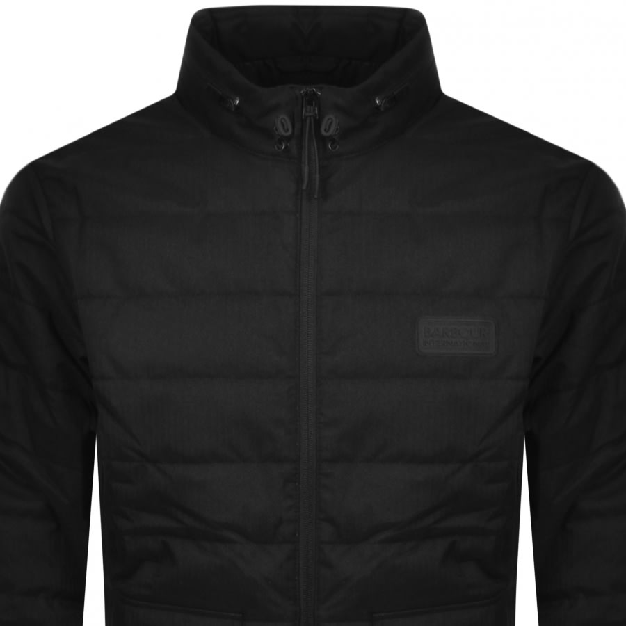 Alternative Image for ProductBarbour International Drive Quilted Jacket Black2